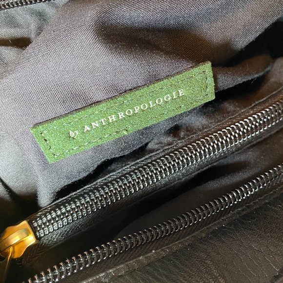 Anthropologie Mini Knotted Black Crossbody bag - Picture 4 of 4